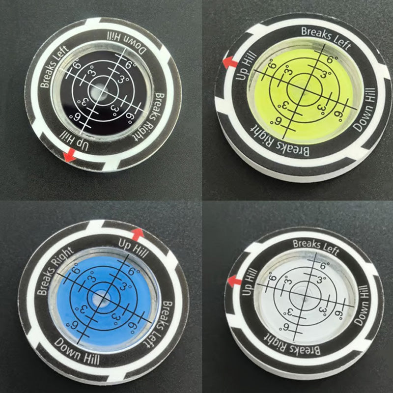 Precision golf green reading level and ball marker main image
