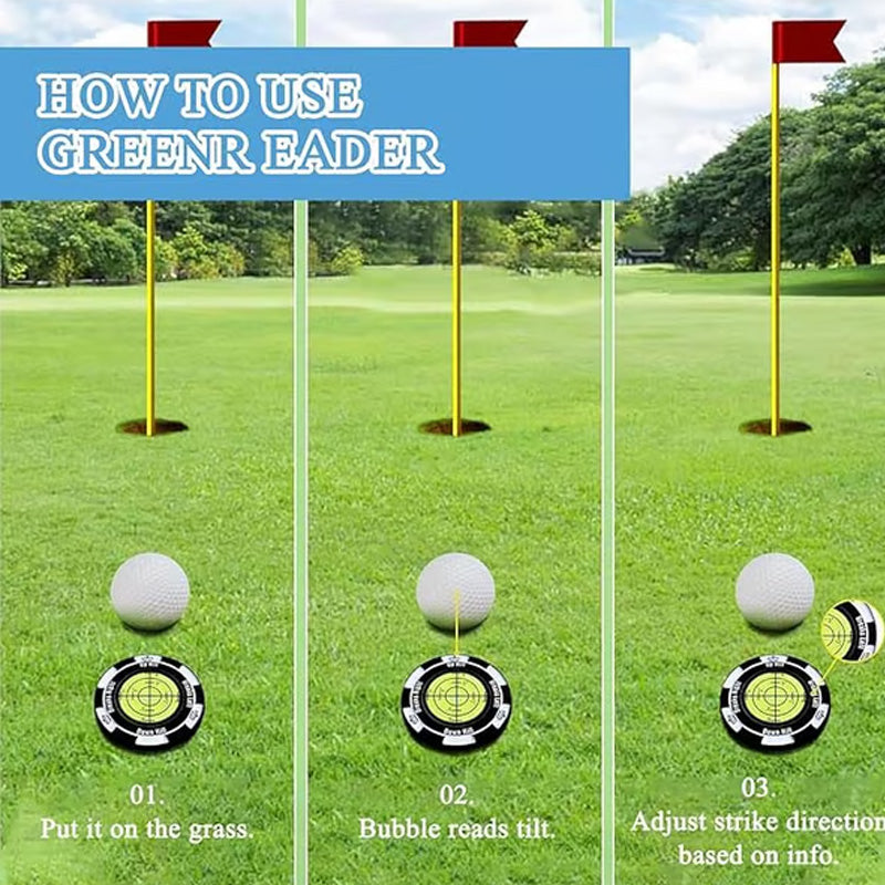 Golf green reader color option #4