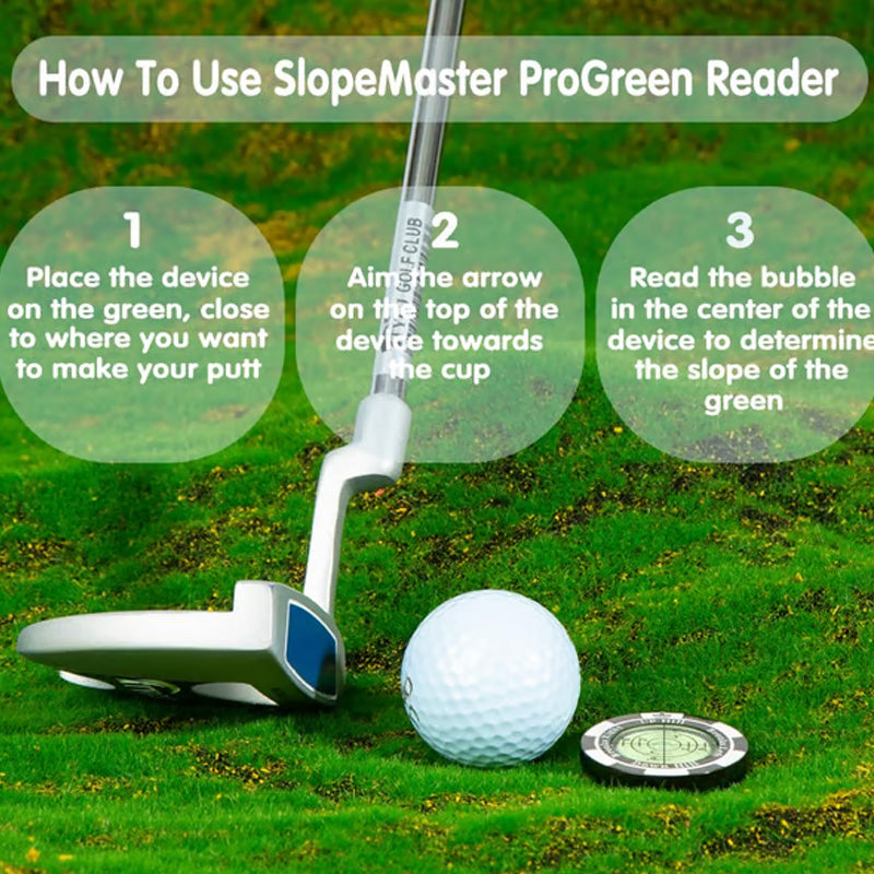 Golf green reader color option #5