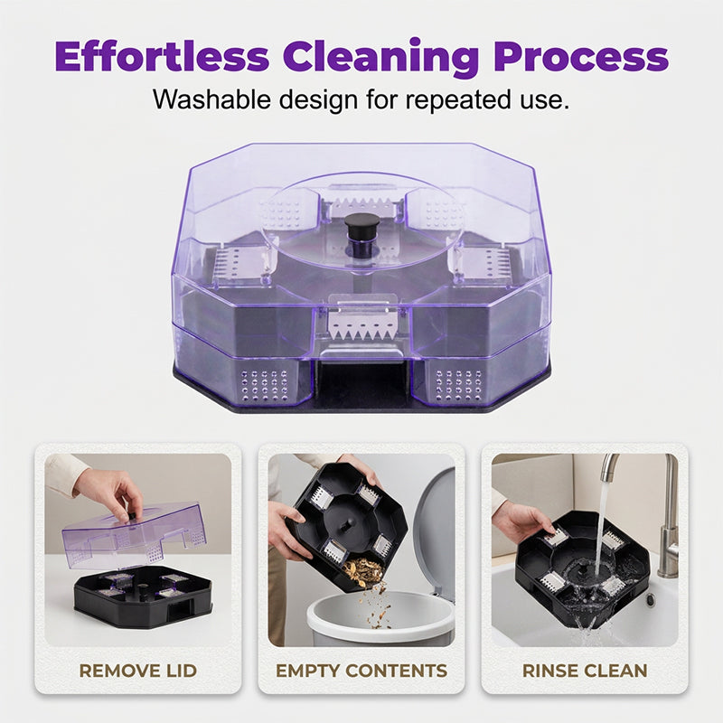 🥳2026 HOT SALE🥳💞50K+ SOLD!♻️🪳 50% OFF! Reusable Roach Trap – Physical capture. no toxic sprays. One‑way doors. easy to check & clean. Safe for homes with kids & pets! 🏠✨
