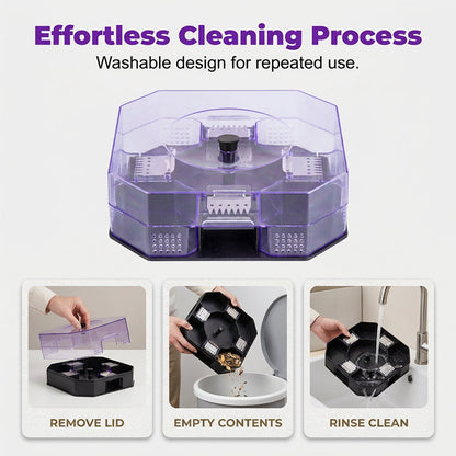 🥳2026 HOT SALE🥳💞50K+ SOLD!♻️🪳 50% OFF! Reusable Roach Trap – Physical capture. no toxic sprays. One‑way doors. easy to check & clean. Safe for homes with kids & pets! 🏠✨