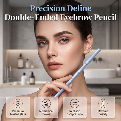 Buy 2 Get 3 Free! 2-in-1 Waterproof Eyebrow Pencil - Shape Natural Brows Fast