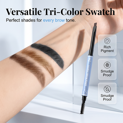 Buy 2 Get 3 Free! 2-in-1 Waterproof Eyebrow Pencil - Shape Natural Brows Fast