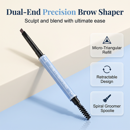 Buy 2 Get 3 Free! 2-in-1 Waterproof Eyebrow Pencil - Shape Natural Brows Fast