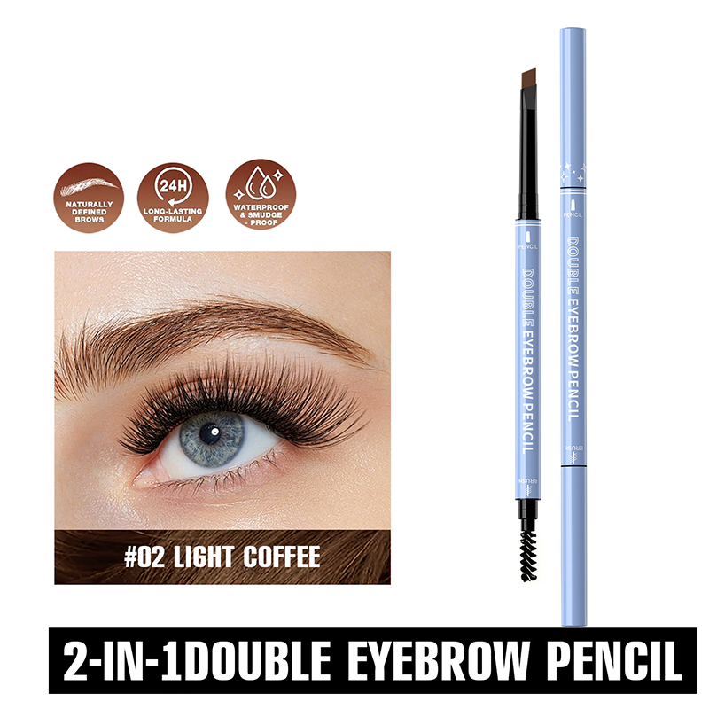 Buy 2 Get 3 Free! 2-in-1 Waterproof Eyebrow Pencil - Shape Natural Brows Fast