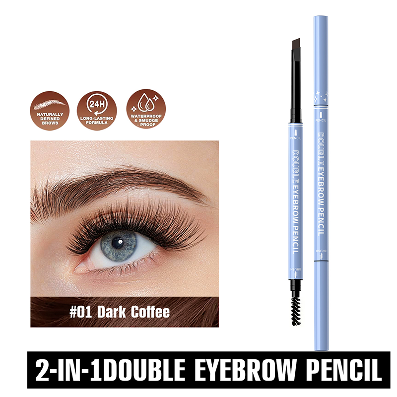 Buy 2 Get 3 Free! 2-in-1 Waterproof Eyebrow Pencil - Shape Natural Brows Fast