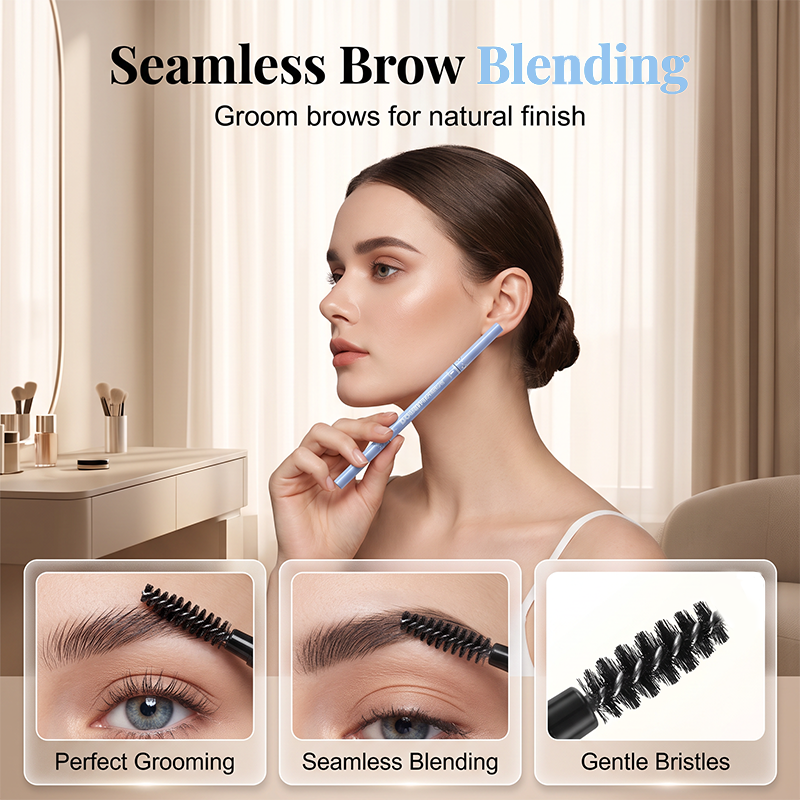 Buy 2 Get 3 Free! 2-in-1 Waterproof Eyebrow Pencil - Shape Natural Brows Fast