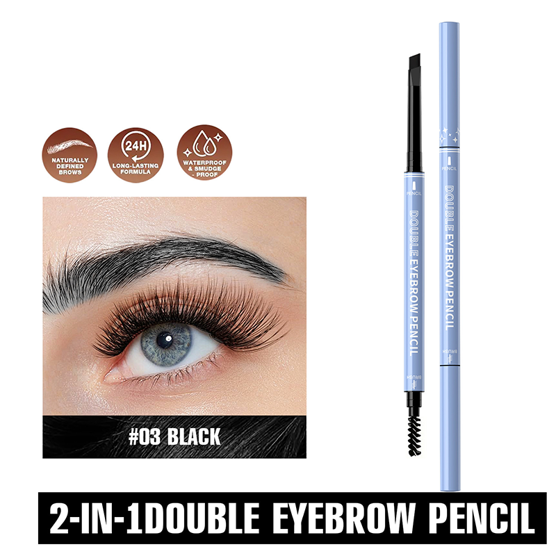 Buy 2 Get 3 Free! 2-in-1 Waterproof Eyebrow Pencil - Shape Natural Brows Fast