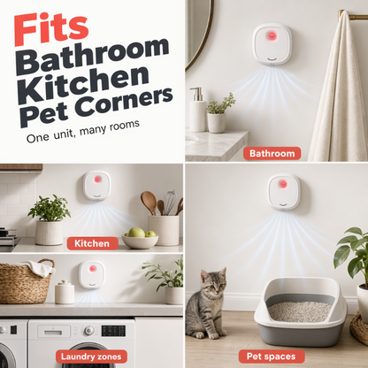 50% OFF! Smart Quiet Pet Odor Eliminator - Freshen Litter Box Areas Without Noise