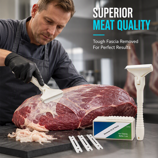 Stainless Steel Meat Scraper
