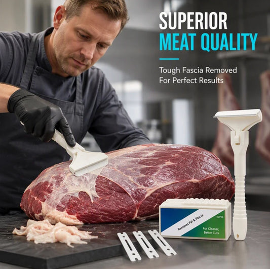 Stainless Steel Meat Scraper