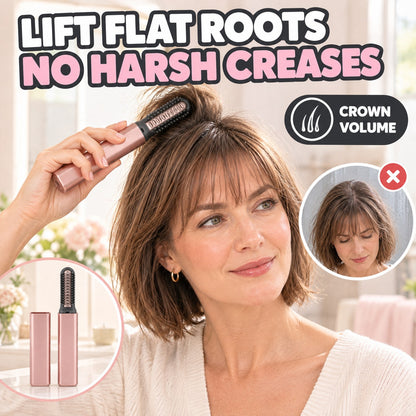 Cordless Mini Hair Straightener Brush for Bangs & Volume