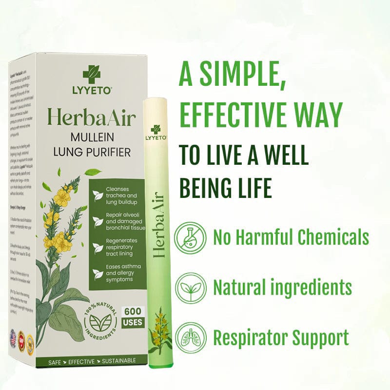 Lyyeto® HerbaAir Mullein Lung Purifier