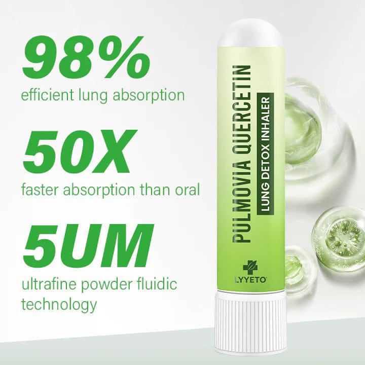 Lyyeto® Pulmovia Quercetin Lung Detox Inhaler