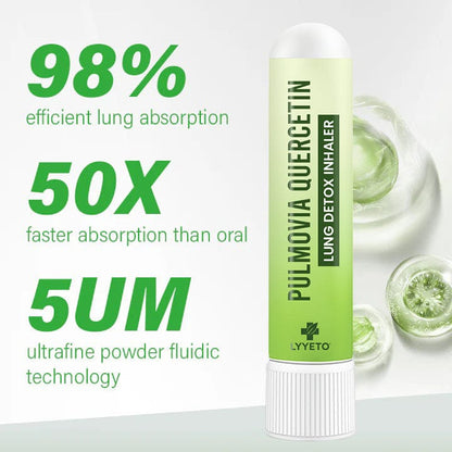 Lyyeto® Pulmovia Quercetin Lung Detox Inhaler