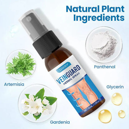 Lyyeto® VeinGuard Herbal Spray-✅ Clinically proven to eliminate varicose veins in just 7 days!